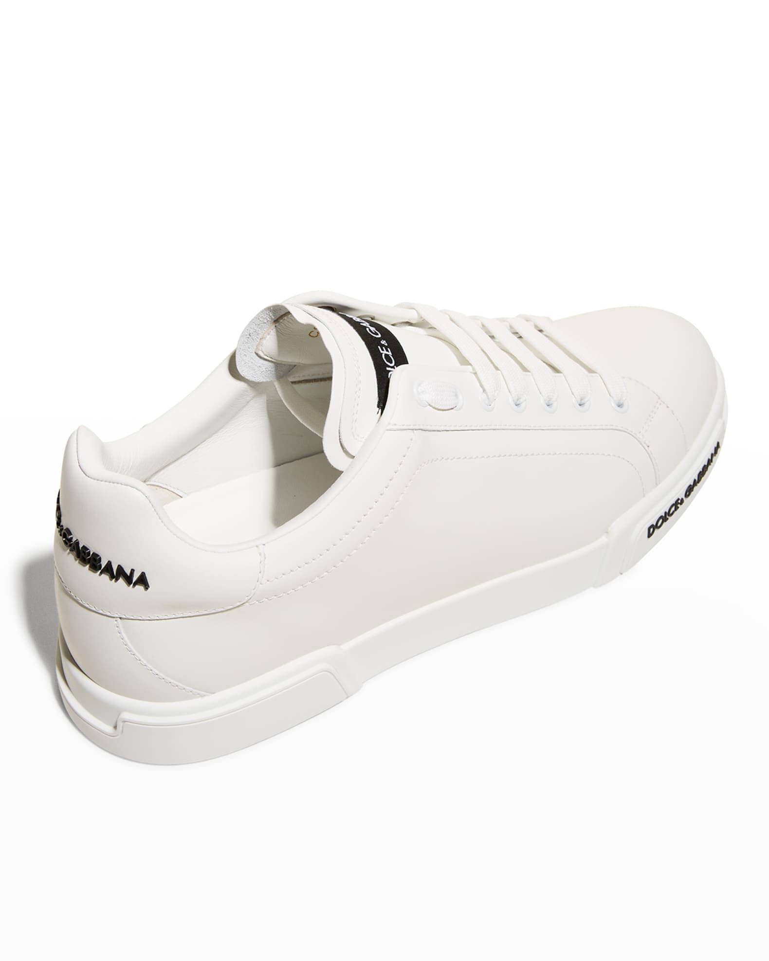 Men's Portofino Calf Leather Low-Top Sneakers Product Image