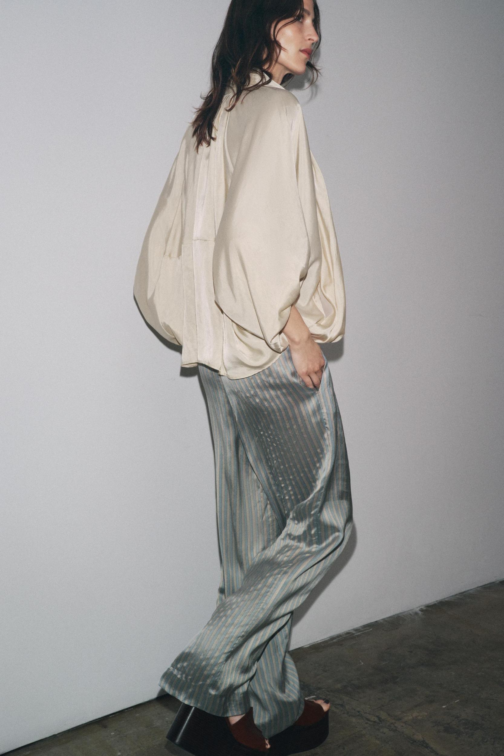 ZW COLLECTION STRIPED PAJAMA PANTS Product Image