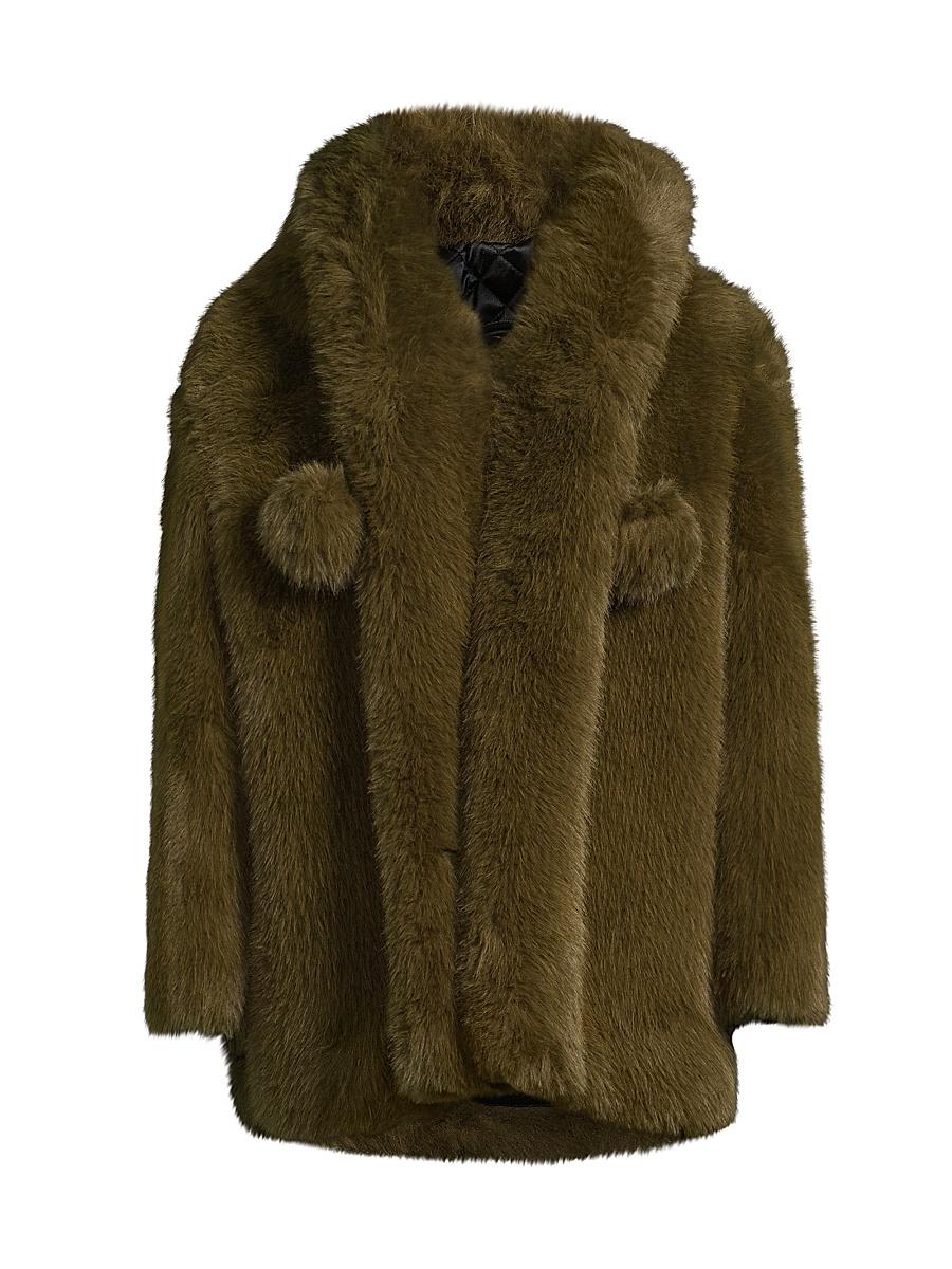 Womens Jade Faux Fur Jacket Product Image