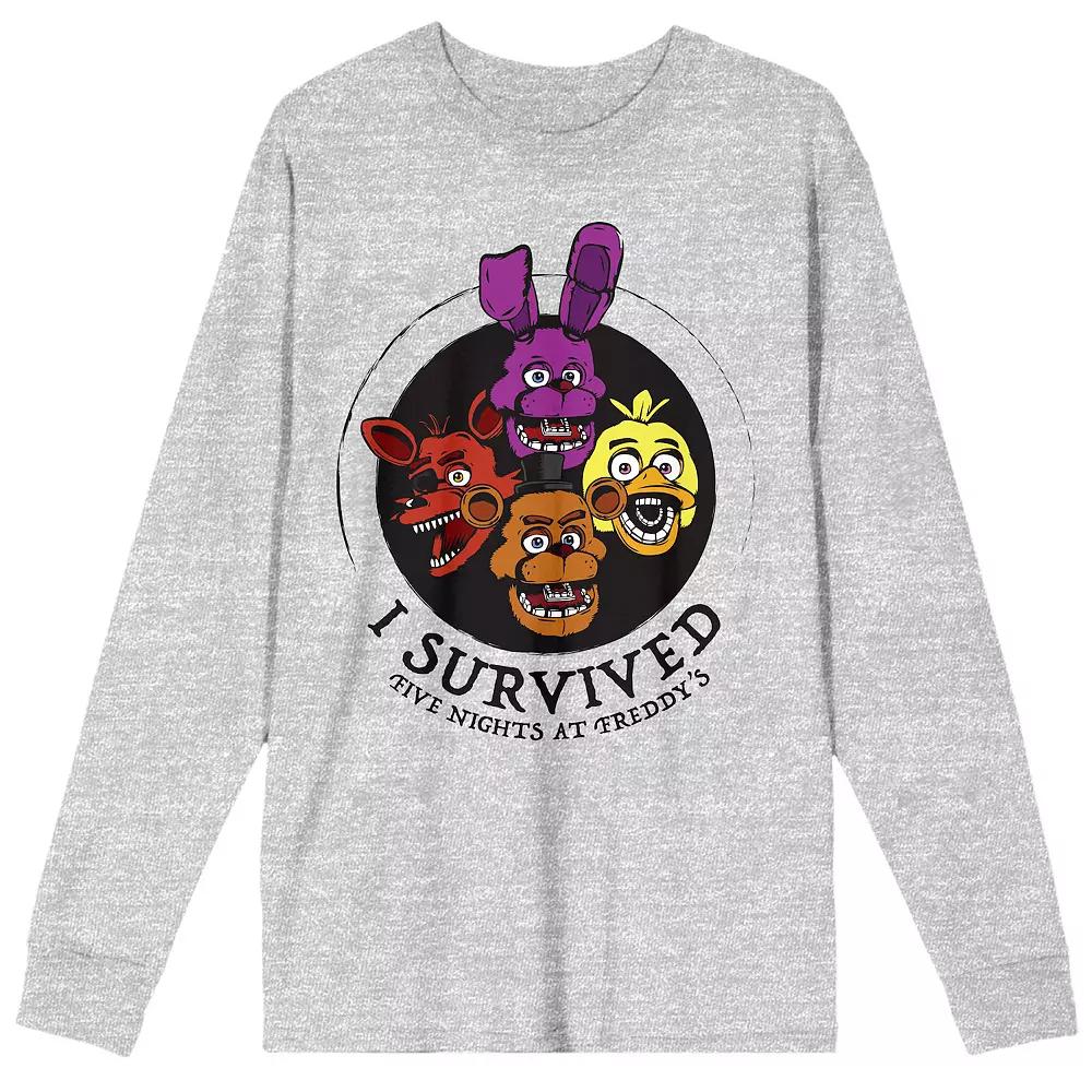 Men's Five Nights at Freddys Long Sleeve Tee,  Product Image
