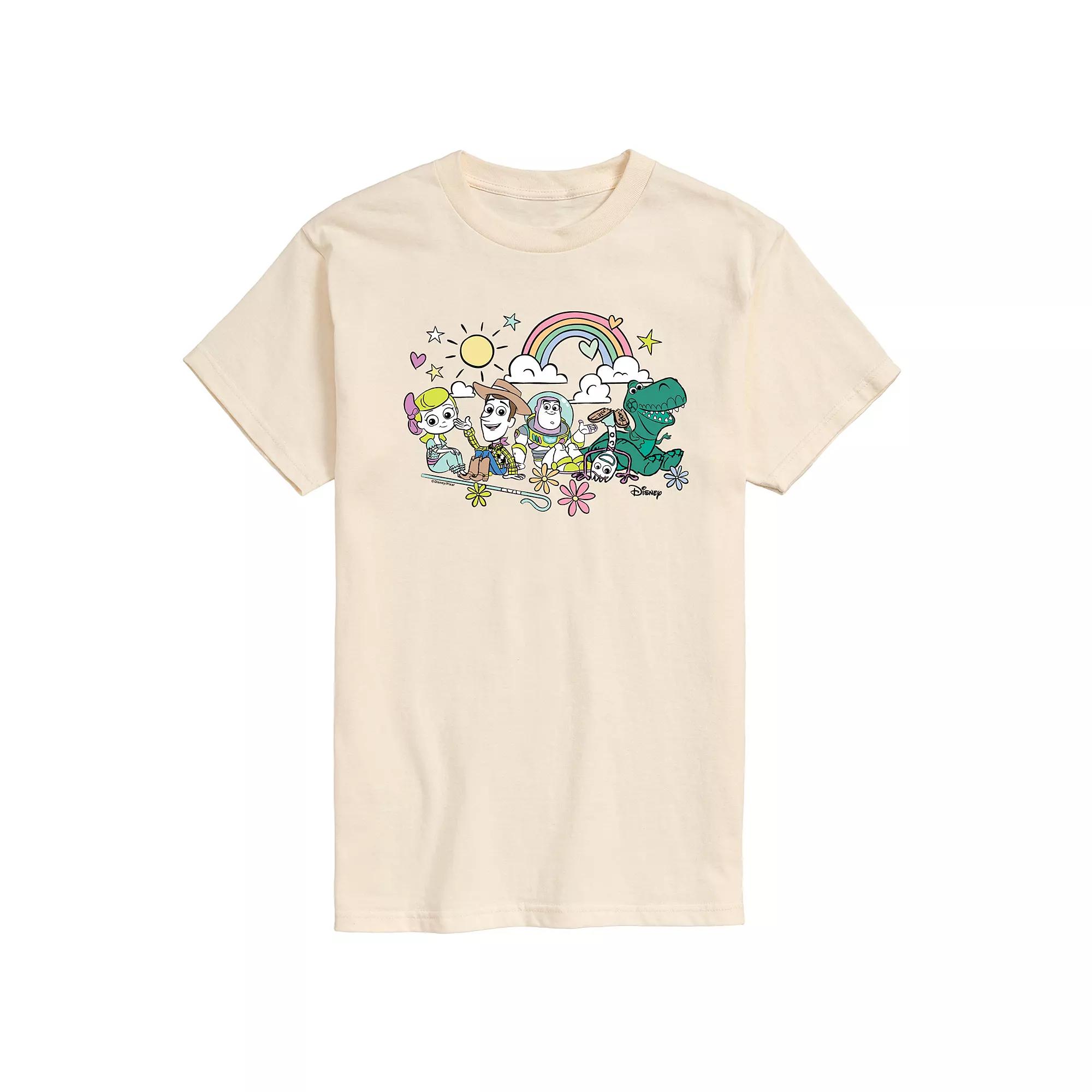 Disney / Pixar's Toy Story 4 Men's Group Sitting Graphic Tee,  Product Image