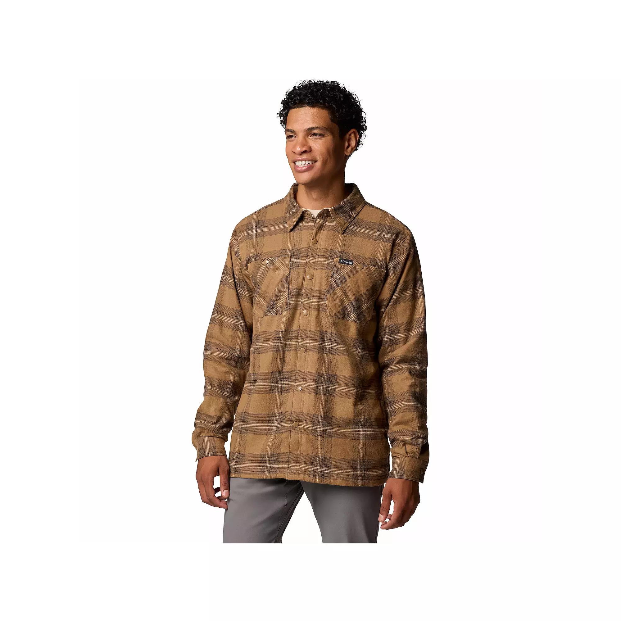 Men's Columbia Cornell Woods Fleece Lined Shirt Jacket,  Product Image