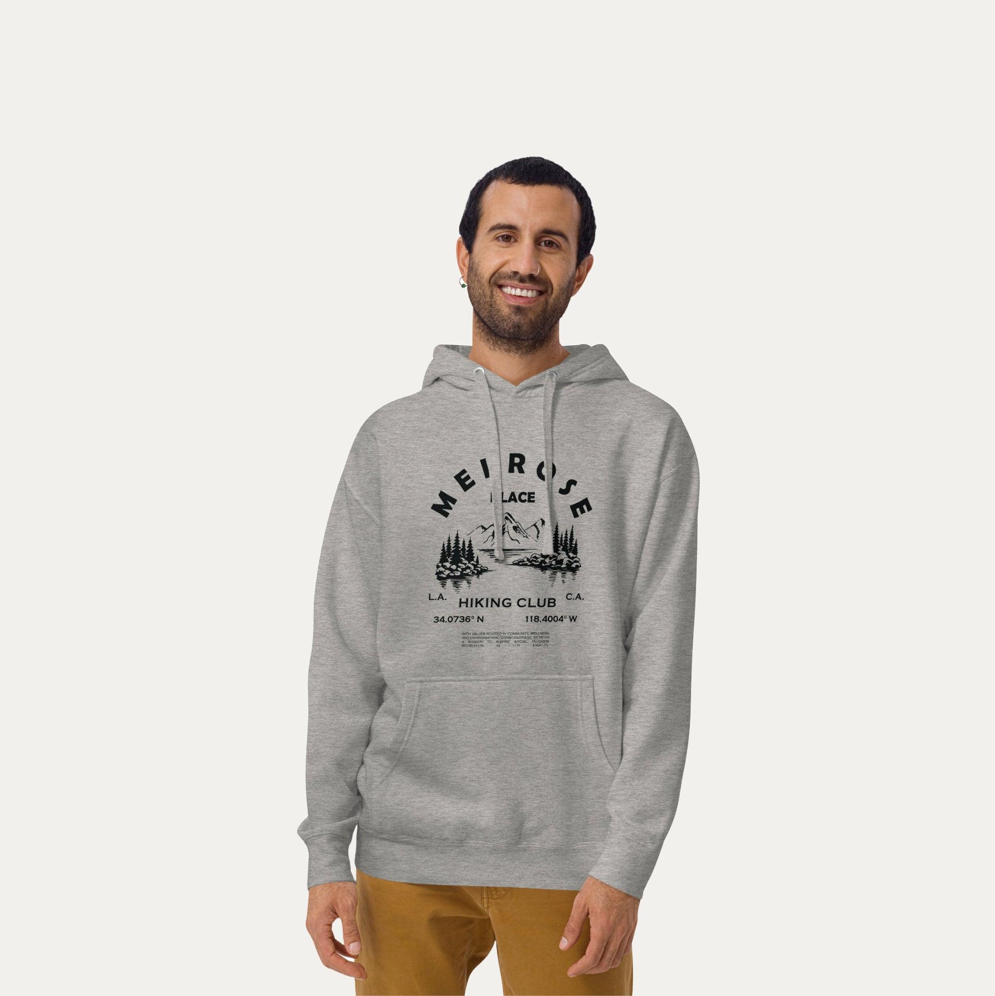 Melrose Place Hiking Graphic Hoodie Male Product Image