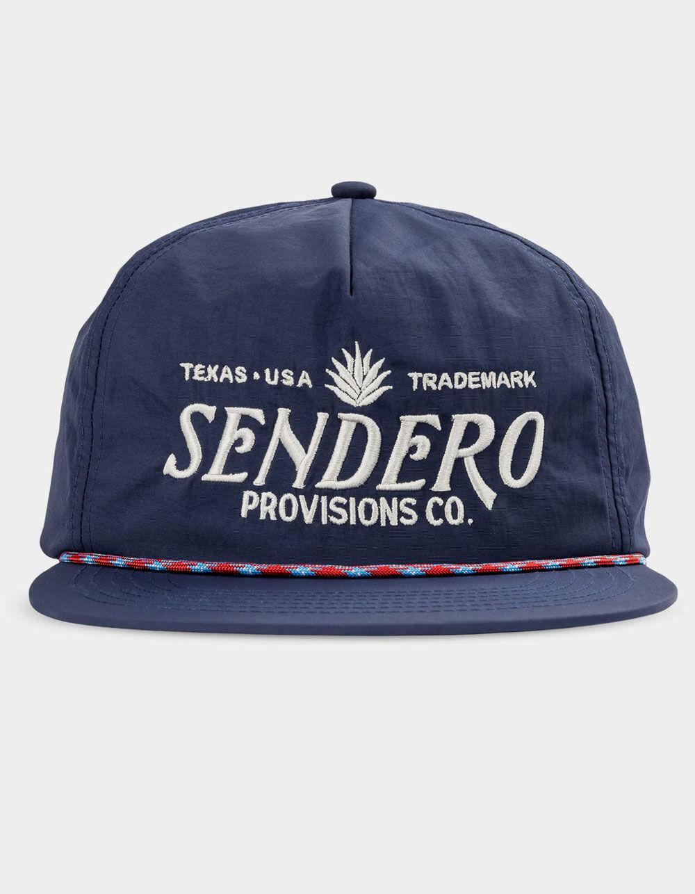 SENDERO PROVISIONS CO. Logo 5 Panel Snapback Hat - BLUE Product Image