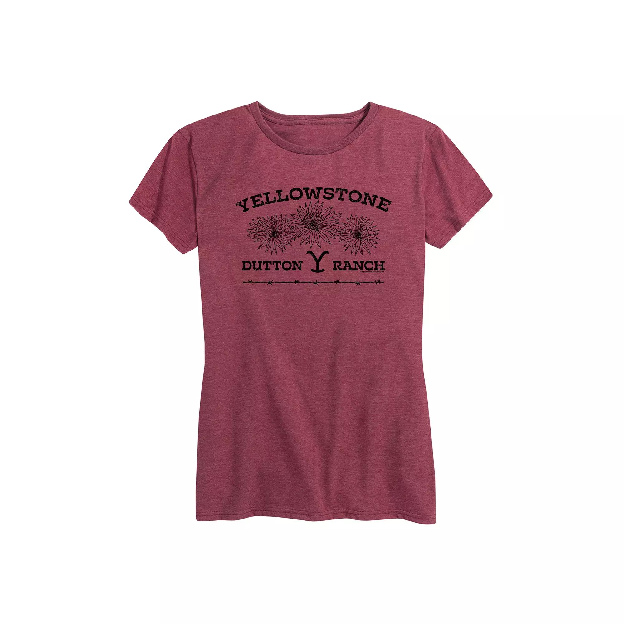 Women's Yellowstone Wildflowers Graphic Tee,  Product Image