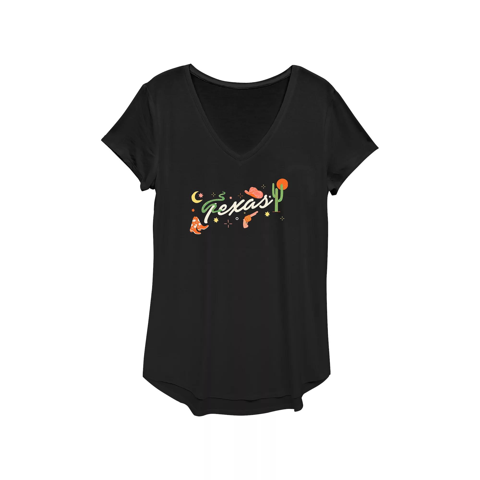 Women's Thankful Grateful Blessed Graphic Tee,  Product Image