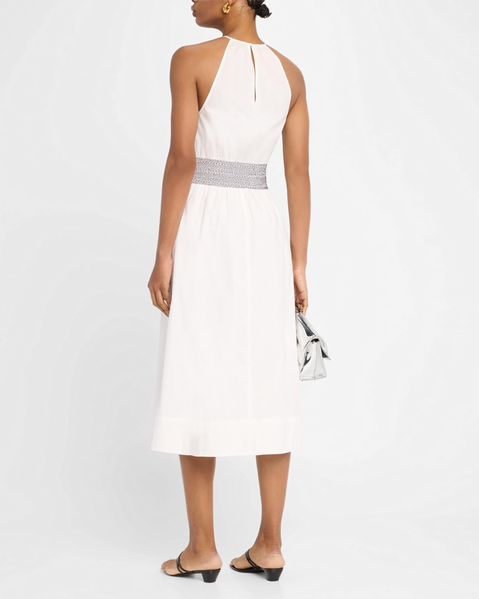 Melanie High-Neck Midi Dress Product Image