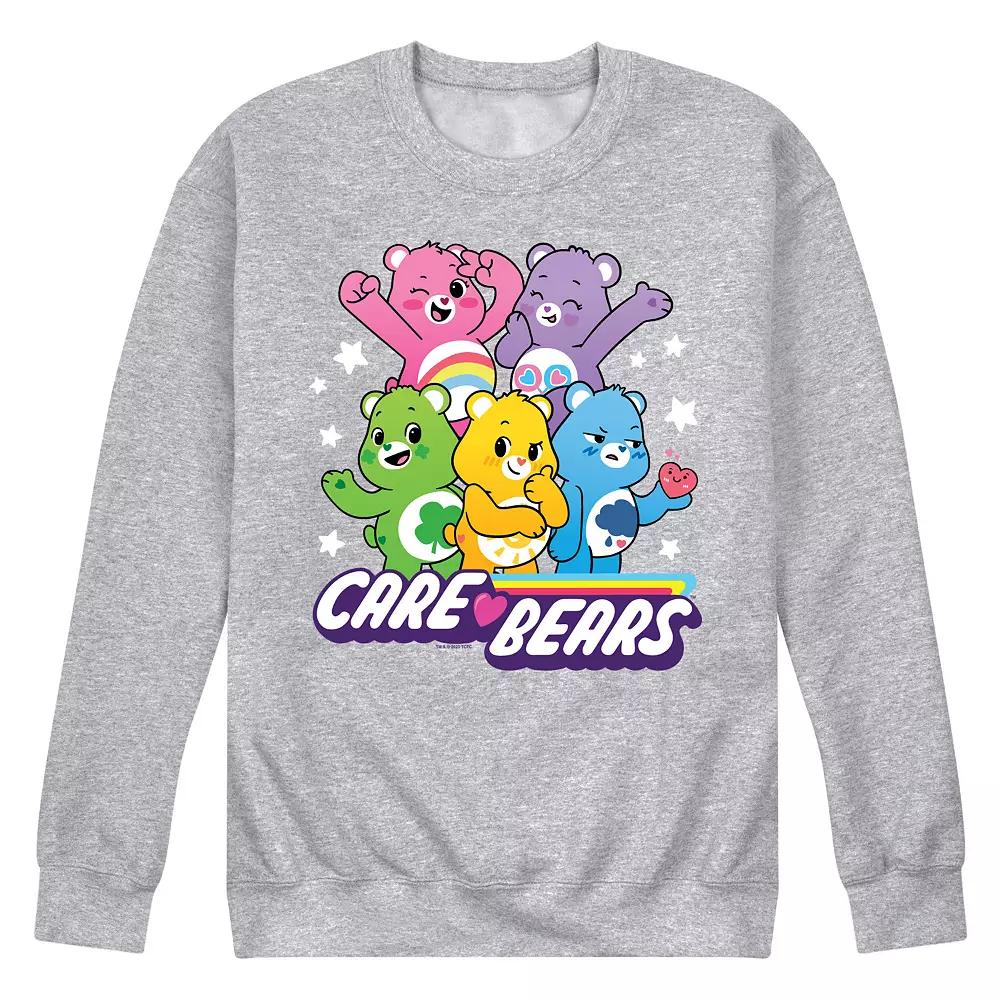 Men's Care Bears Unlock The Magic Group Fleece Sweatshirt,  Product Image