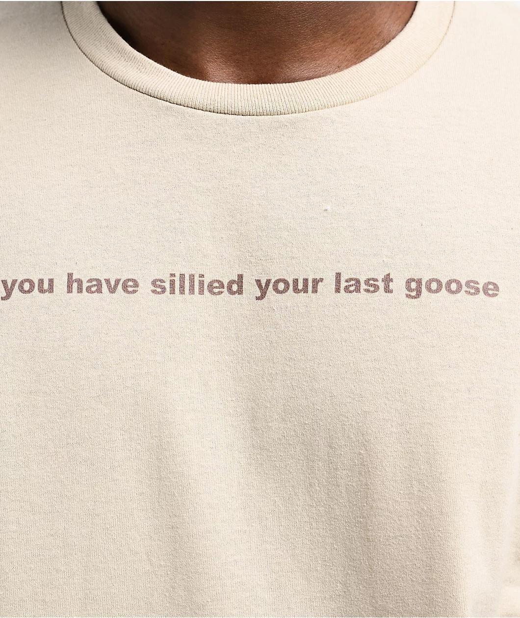 A.LAB Sillied Goose Sand T-Shirt Product Image