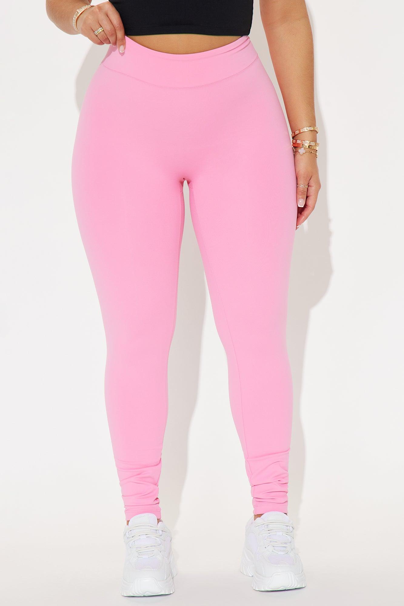 Sunrise Stretch Super Soft Active Legging - Hot Pink Product Image