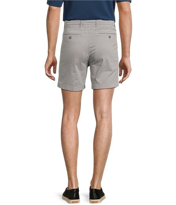 Roundtree & Yorke Casual Straight Fit Flat Front Tech Pocket Printed 7#double; Inseam Shorts Product Image