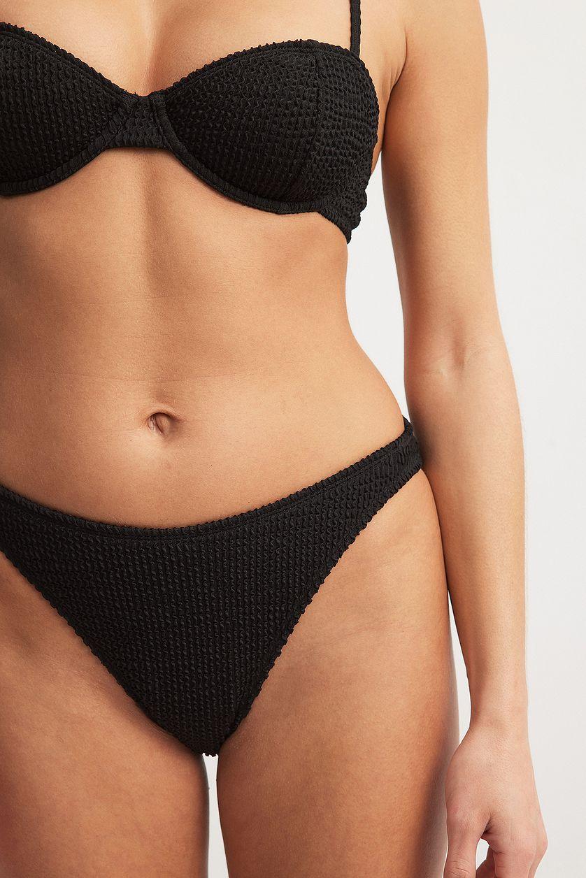 Smocked High leg Bikini Panty Product Image