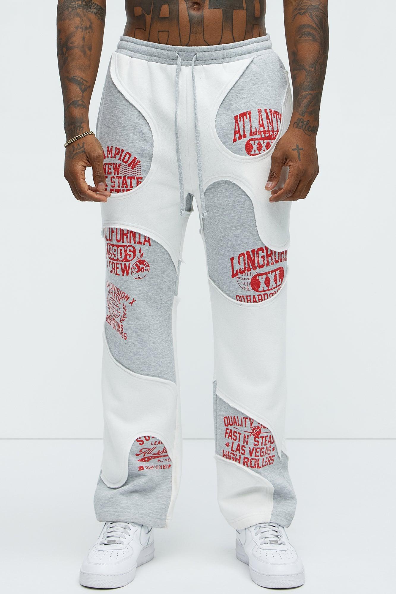 Tyson Champion Straight Sweatpants - Heather/Combo Product Image