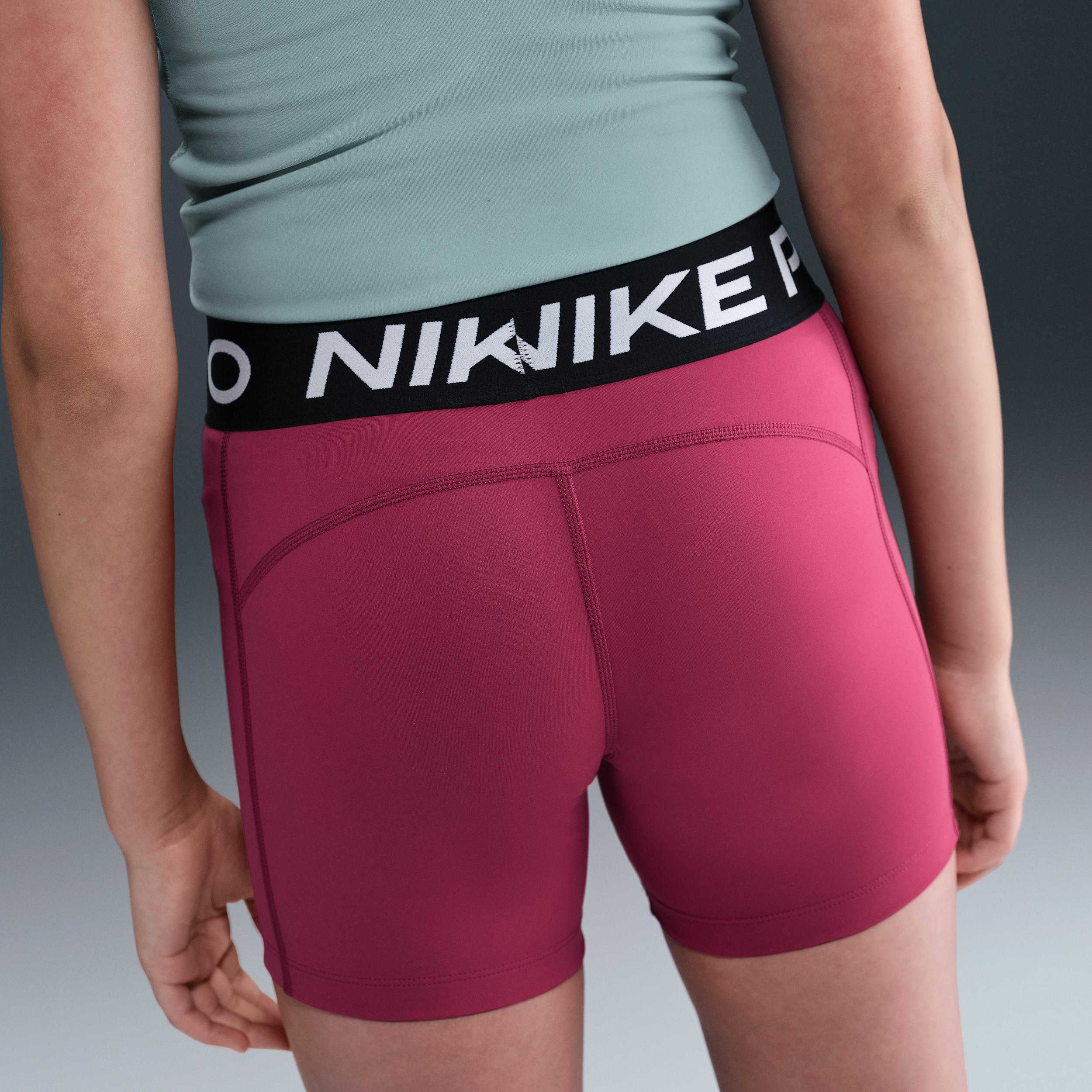 Womens Nike Pro Girls Dri-FIT 3 Shorts | IF1737-634 Product Image