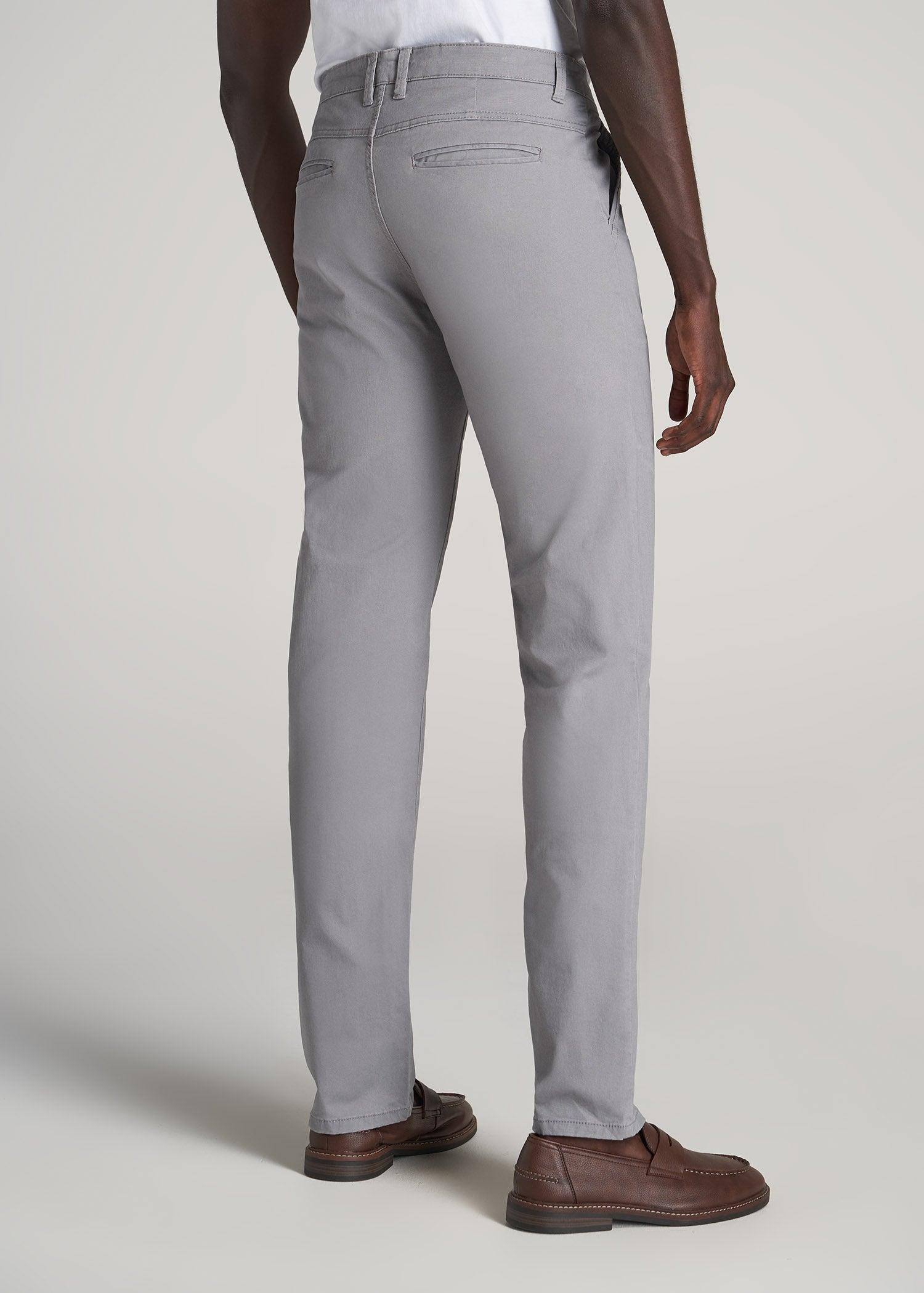 J1 STRAIGHT Leg Chinos for Tall Men in Chocolate Male Product Image