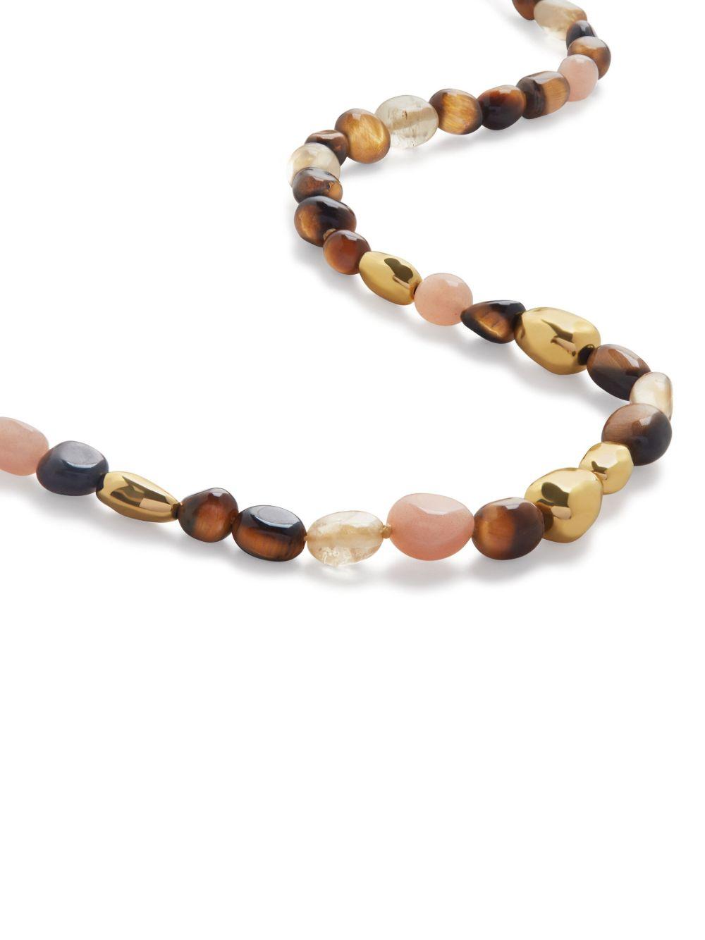 Rio beaded tiger eye necklace Product Image