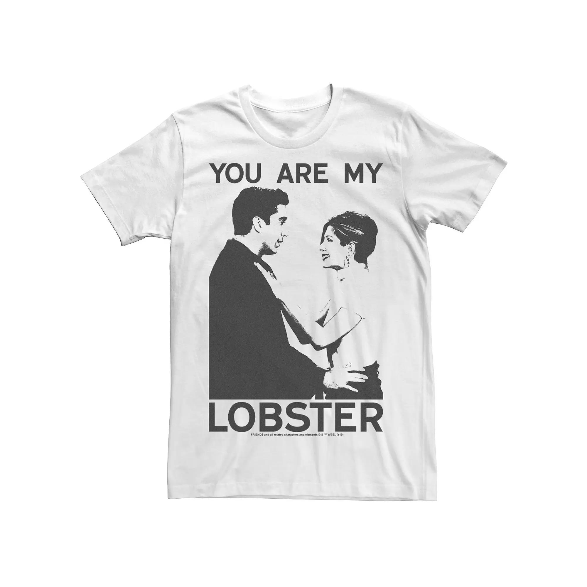 Men's Friends Ross And Rachel You Are My Lobster Tee,  Product Image