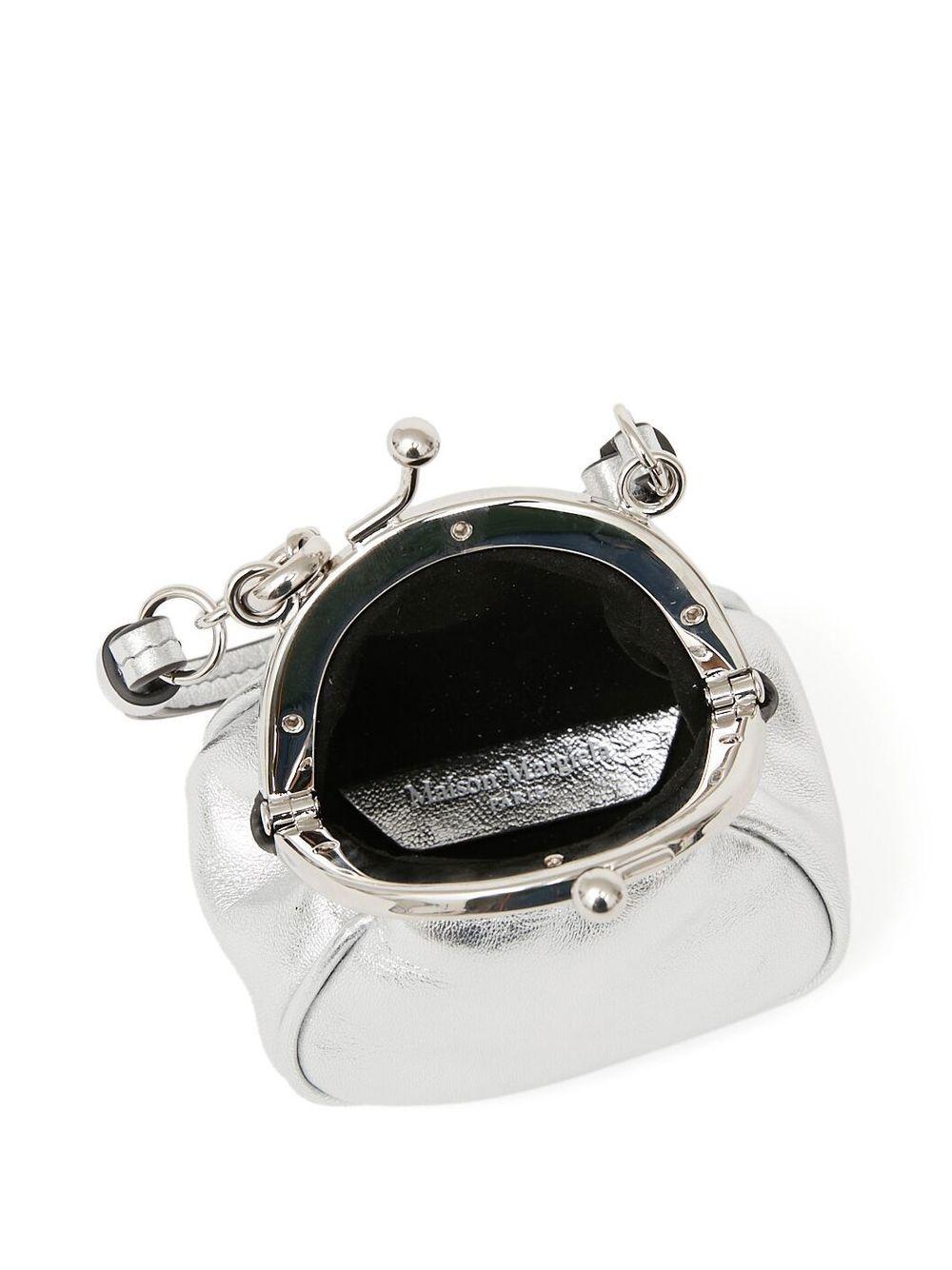 micro metallic clutch bag Product Image