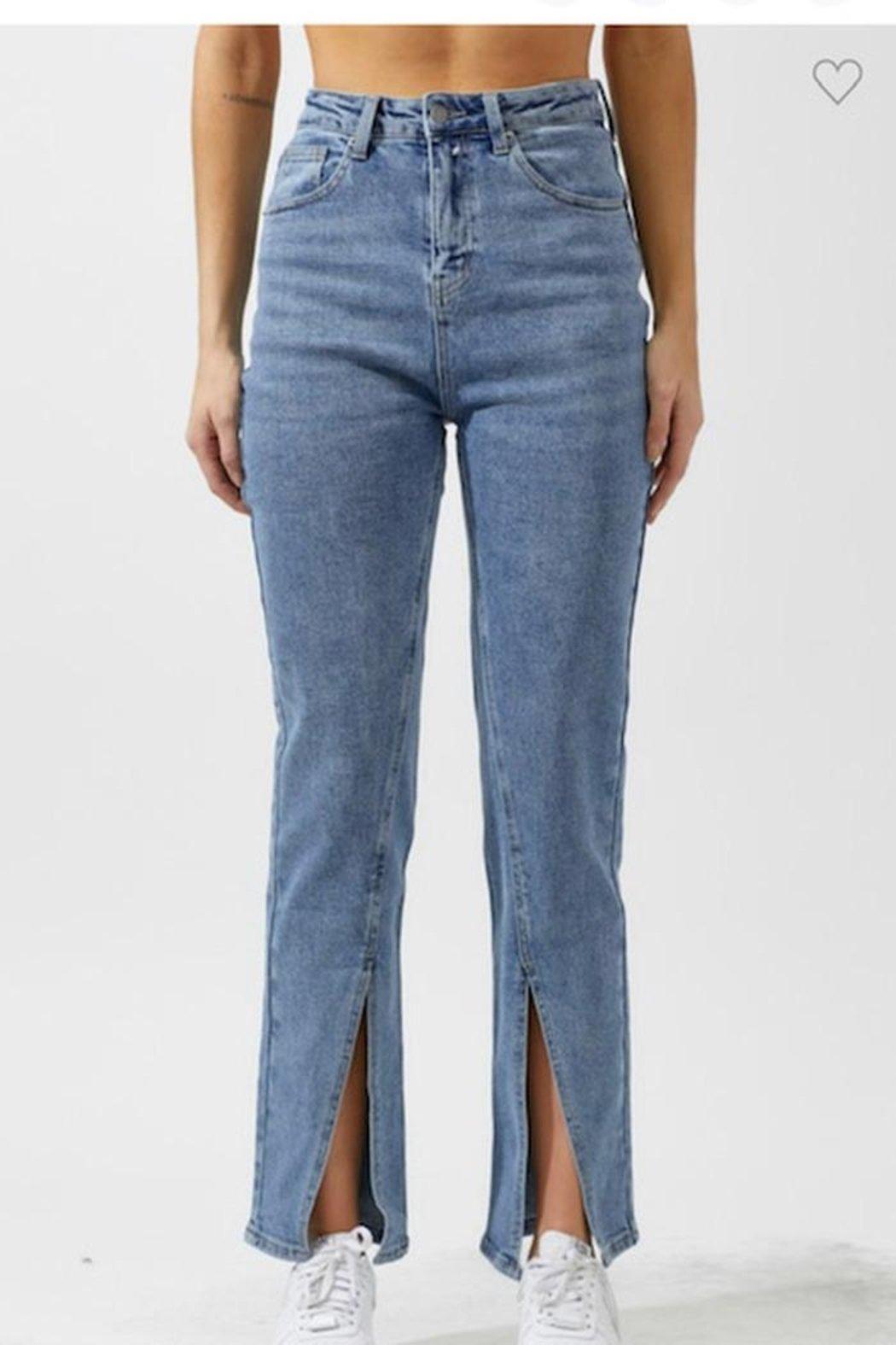 Split Hem Jeans Product Image