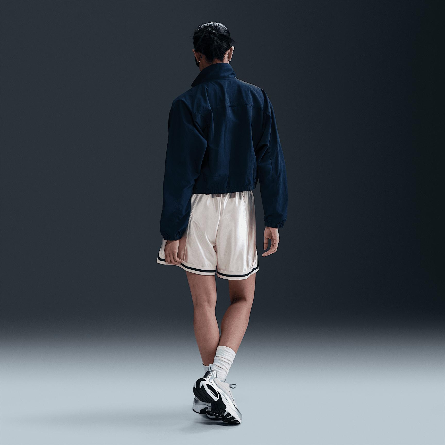 Womens Nike Sportswear Loose Mid-Rise Graphic Shorts | HJ0163-133 Product Image