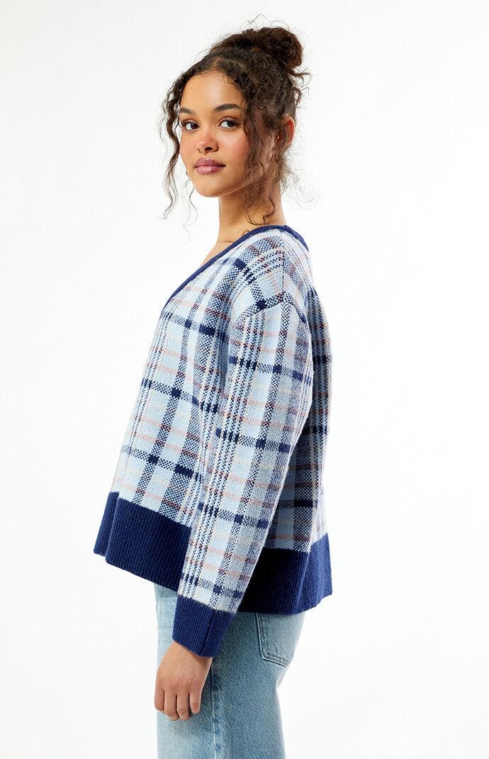 Eliza V-Neck Pullover Sweater Product Image