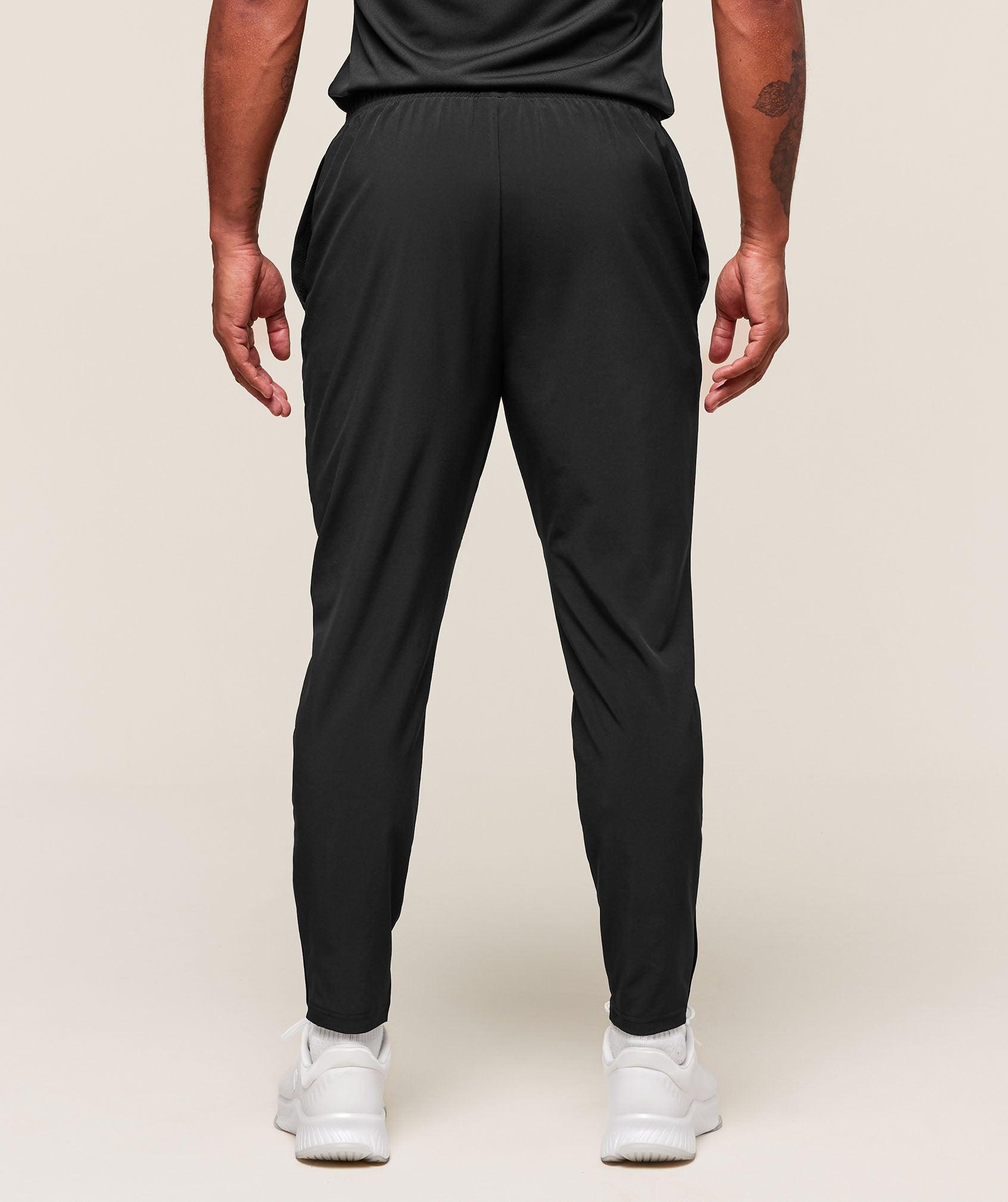 Gymshark Hybrid Athlete Woven Joggers - Black Male Product Image