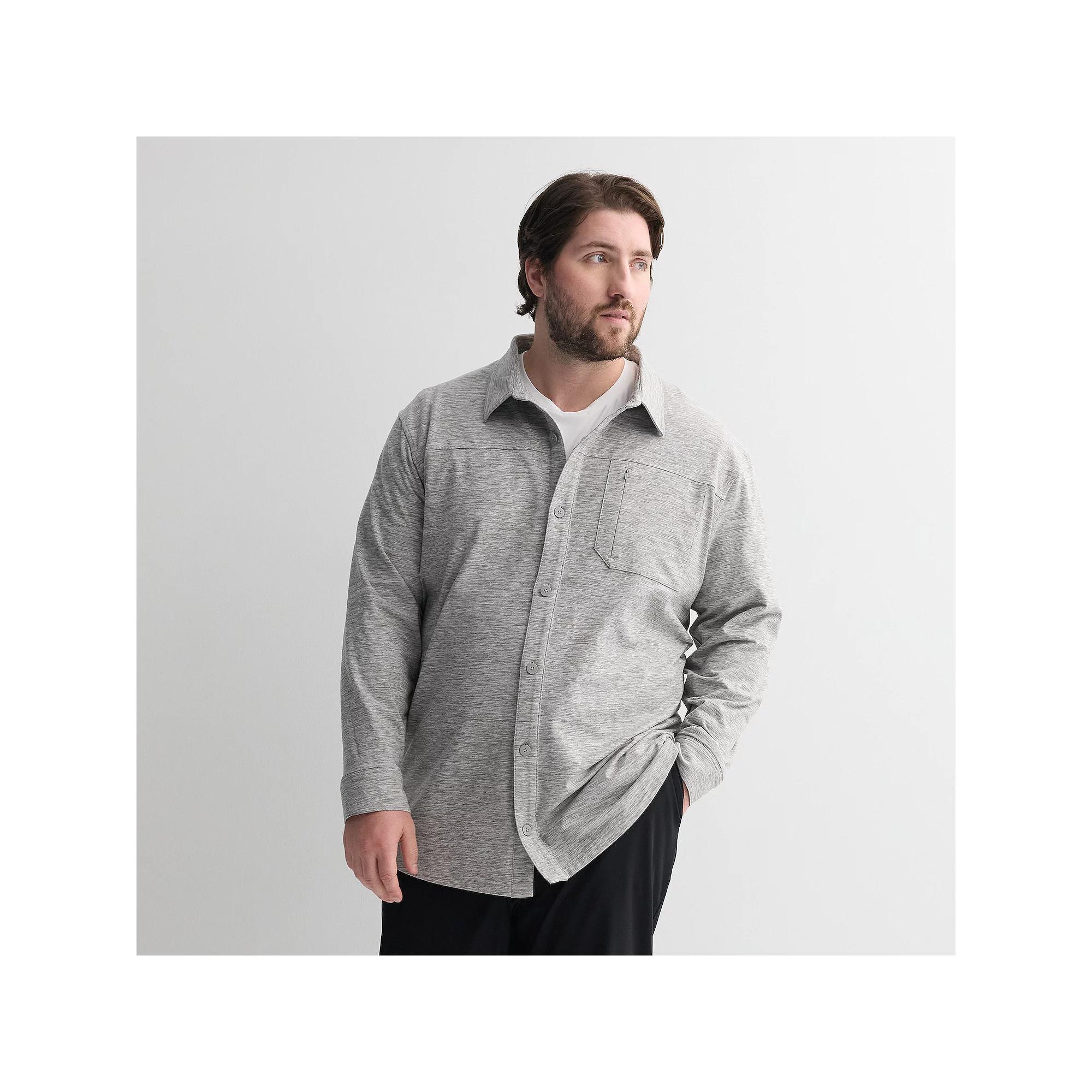 Big & Tall FLX Wander Button Down Shirt, Men's,  Product Image