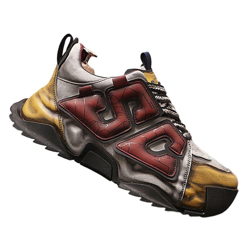 Lettering Platform Sneakers Product Image