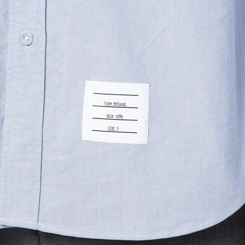 Thom Browne Men's Classic Fit Cotton Button-Down Shirt Product Image