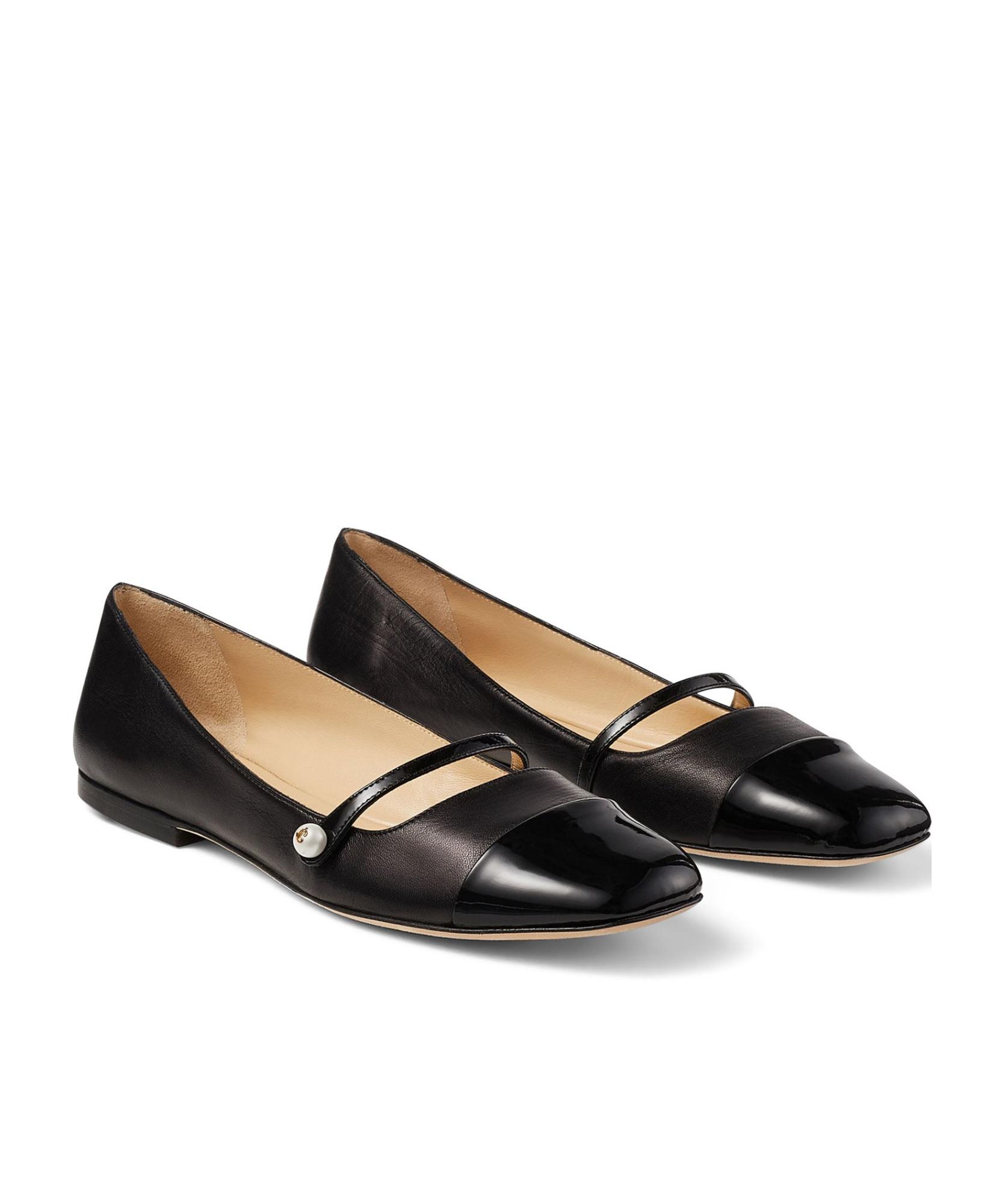 JIMMY CHOO Elisa Ballet Flats In Black Product Image