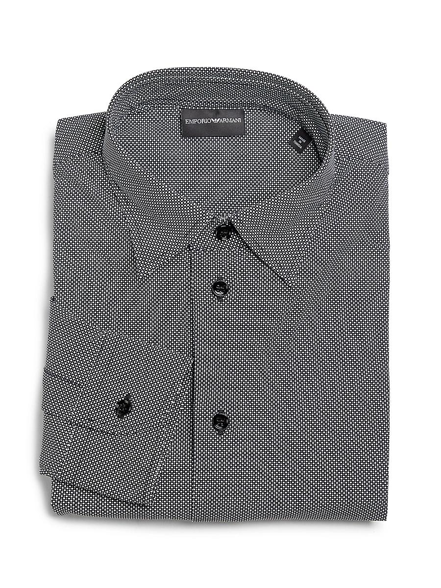 Men's Interlock Jersey Micro-Dot Sport Shirt Product Image