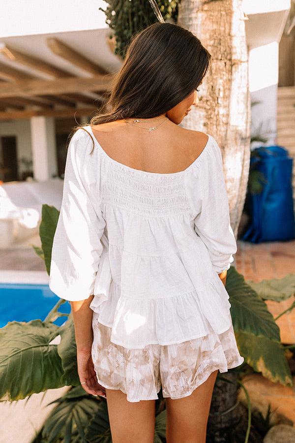 Flight Plans Babydoll Top Product Image