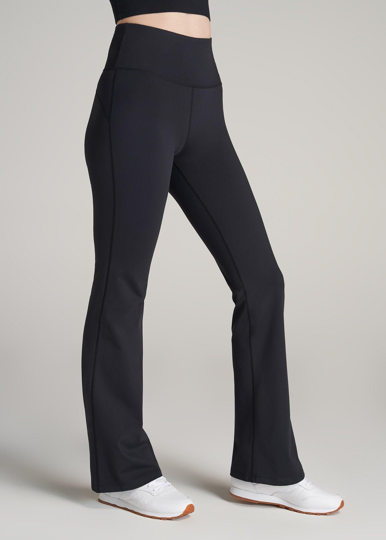 Balance Flare Yoga Pants for Tall Women in Charcoal Female Product Image