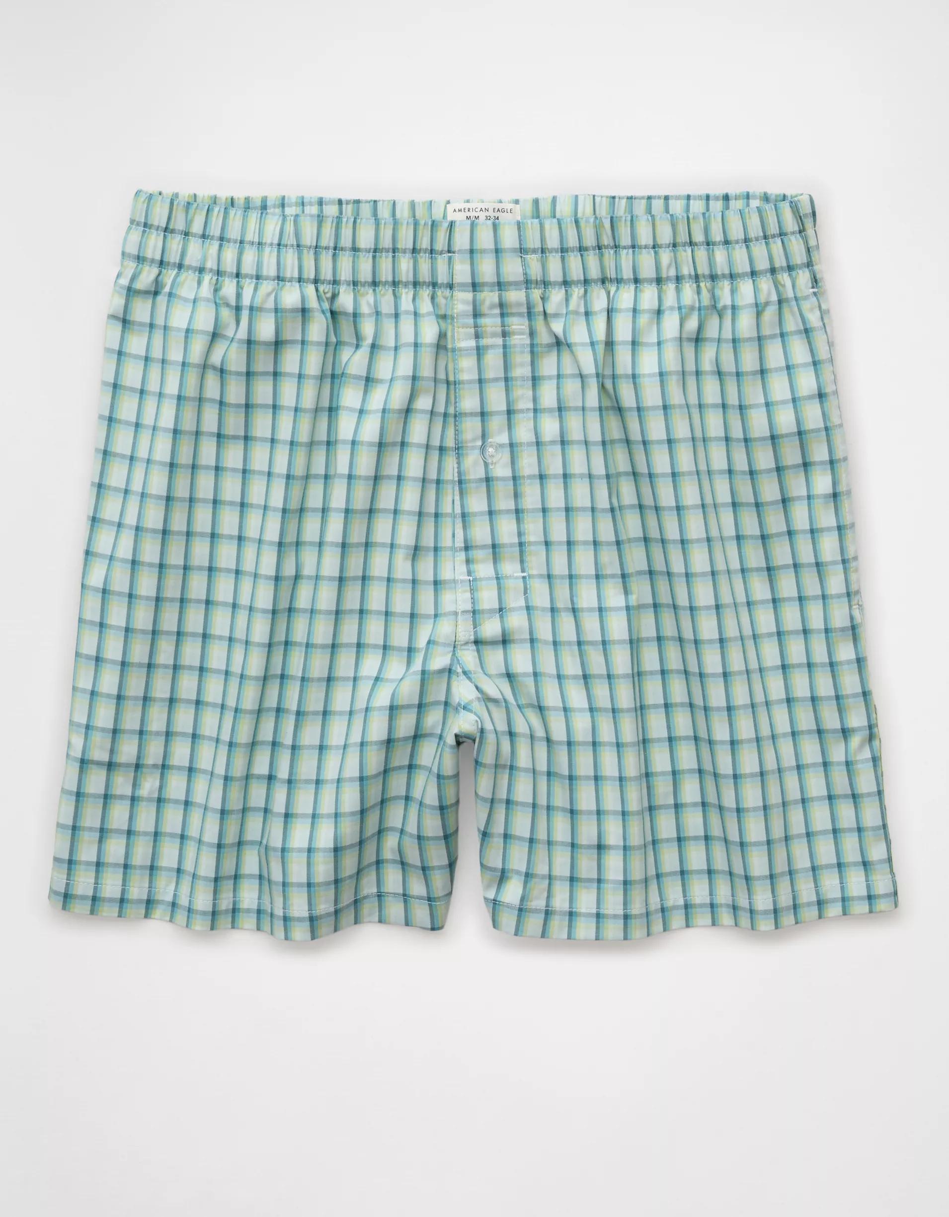 AEO Men's Striped Poplin Pocket Boxer Short Product Image