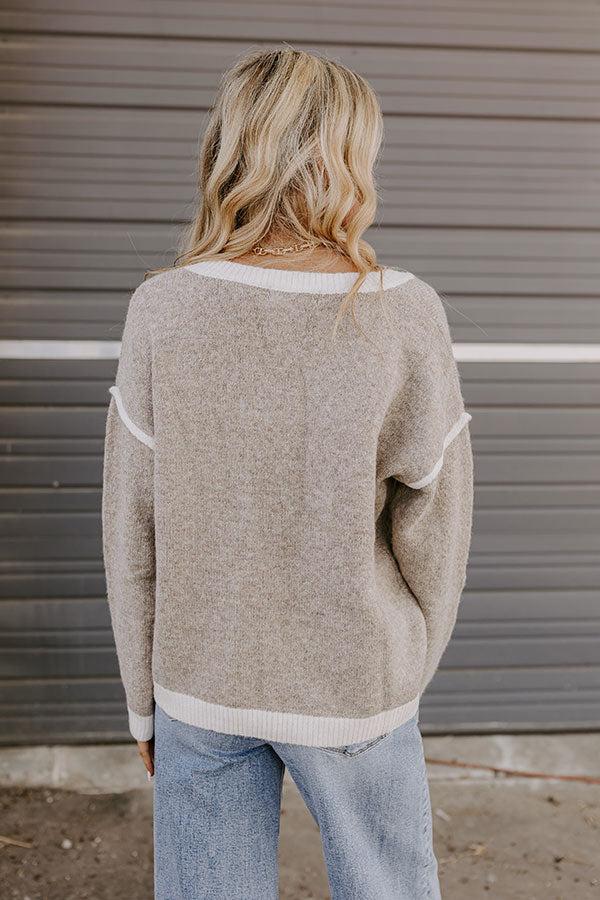 Skip To The Good Part Knit Sweater Product Image