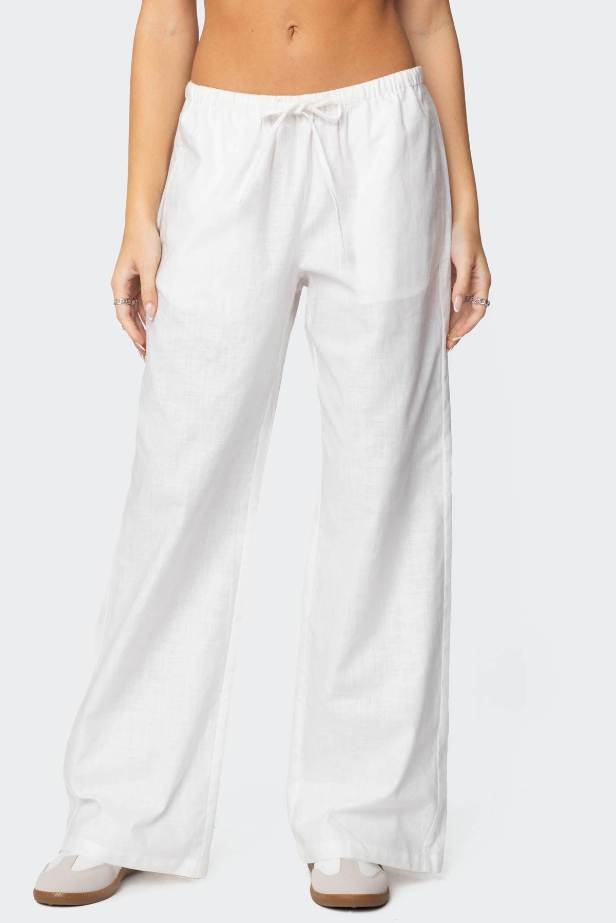 Alexa Linen Blend Pants Product Image