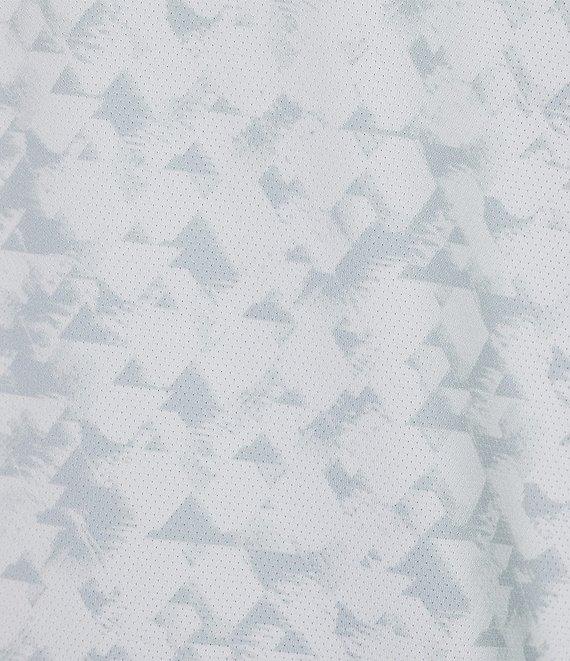 Roundtree & Yorke Performance Triangle Printed Polo Shirt Product Image