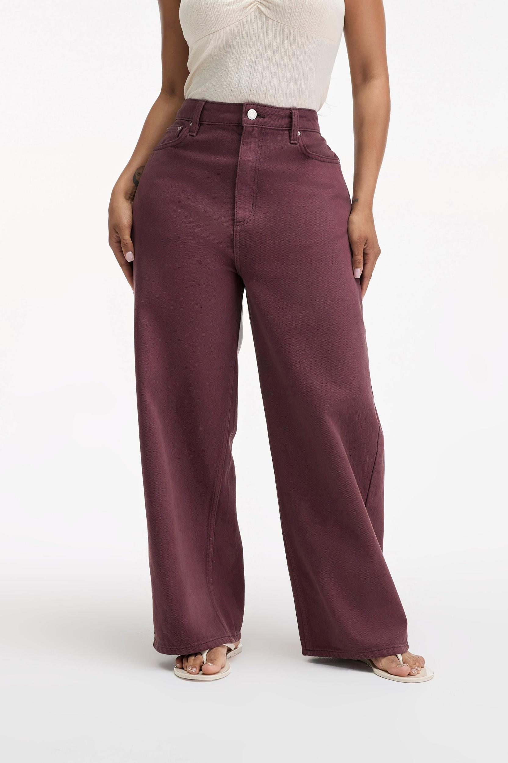 Curvy Boyfriend Super Baggy Jean Product Image