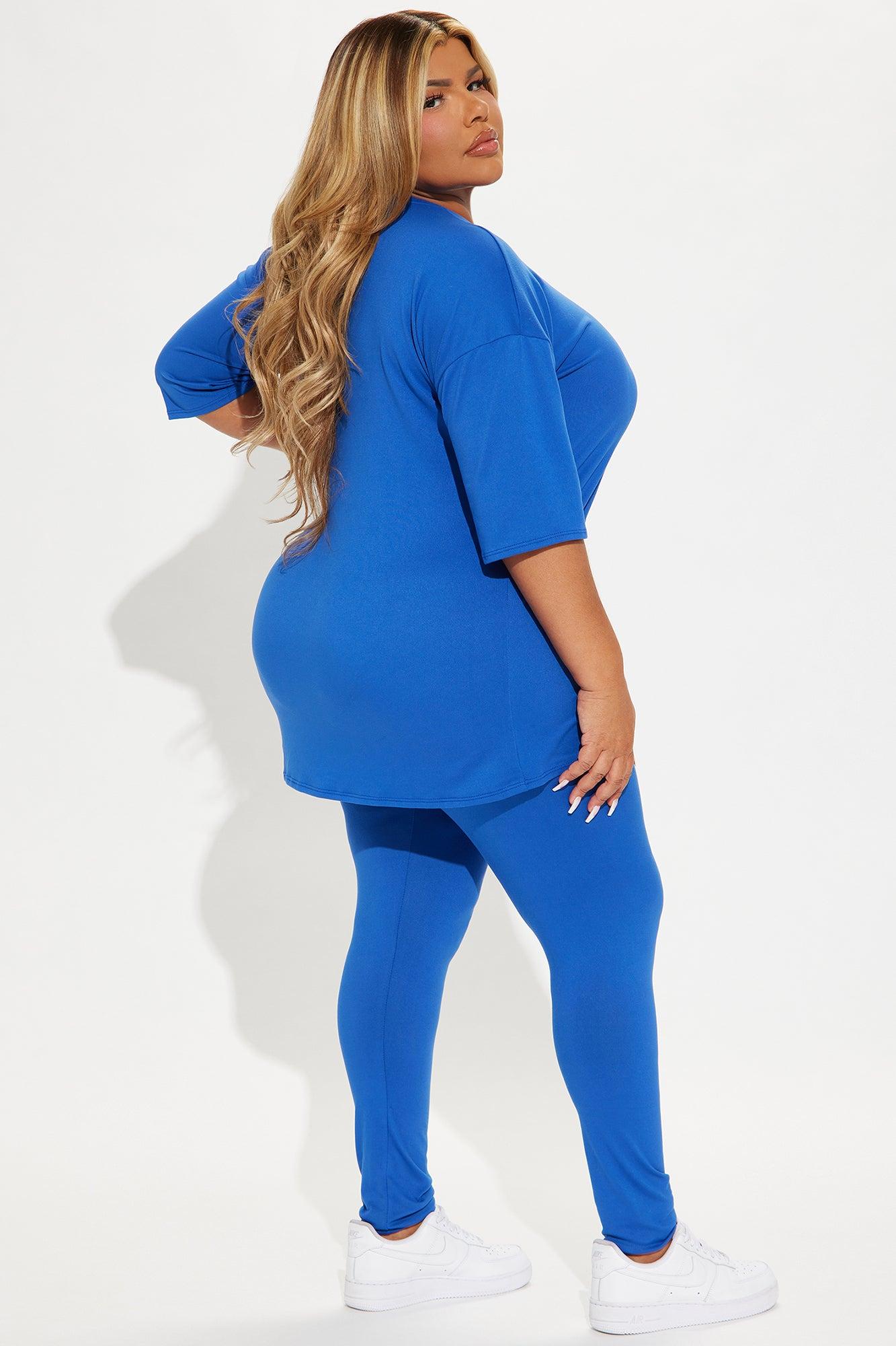 Weekend Vibes Legging Set - Royal Product Image