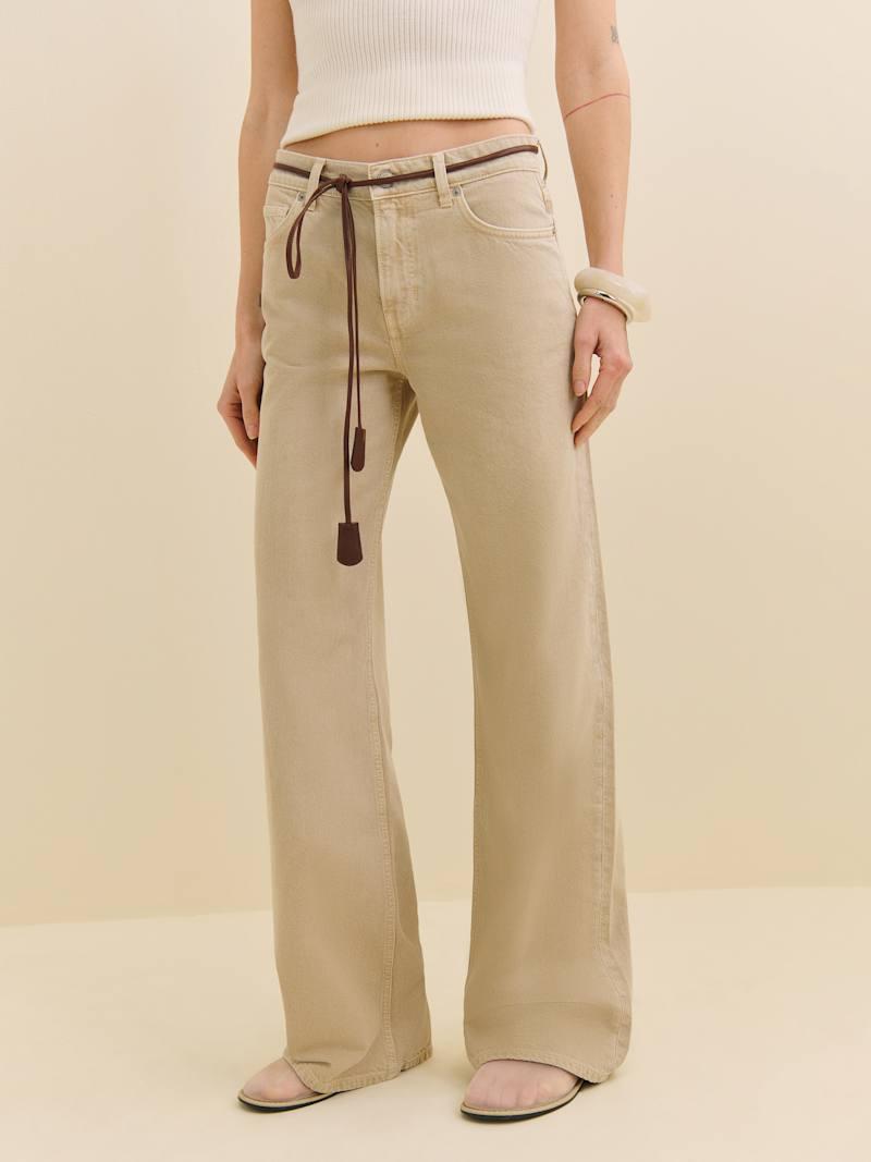 Cary Low Rise Slouchy Wide Leg Jeans Product Image