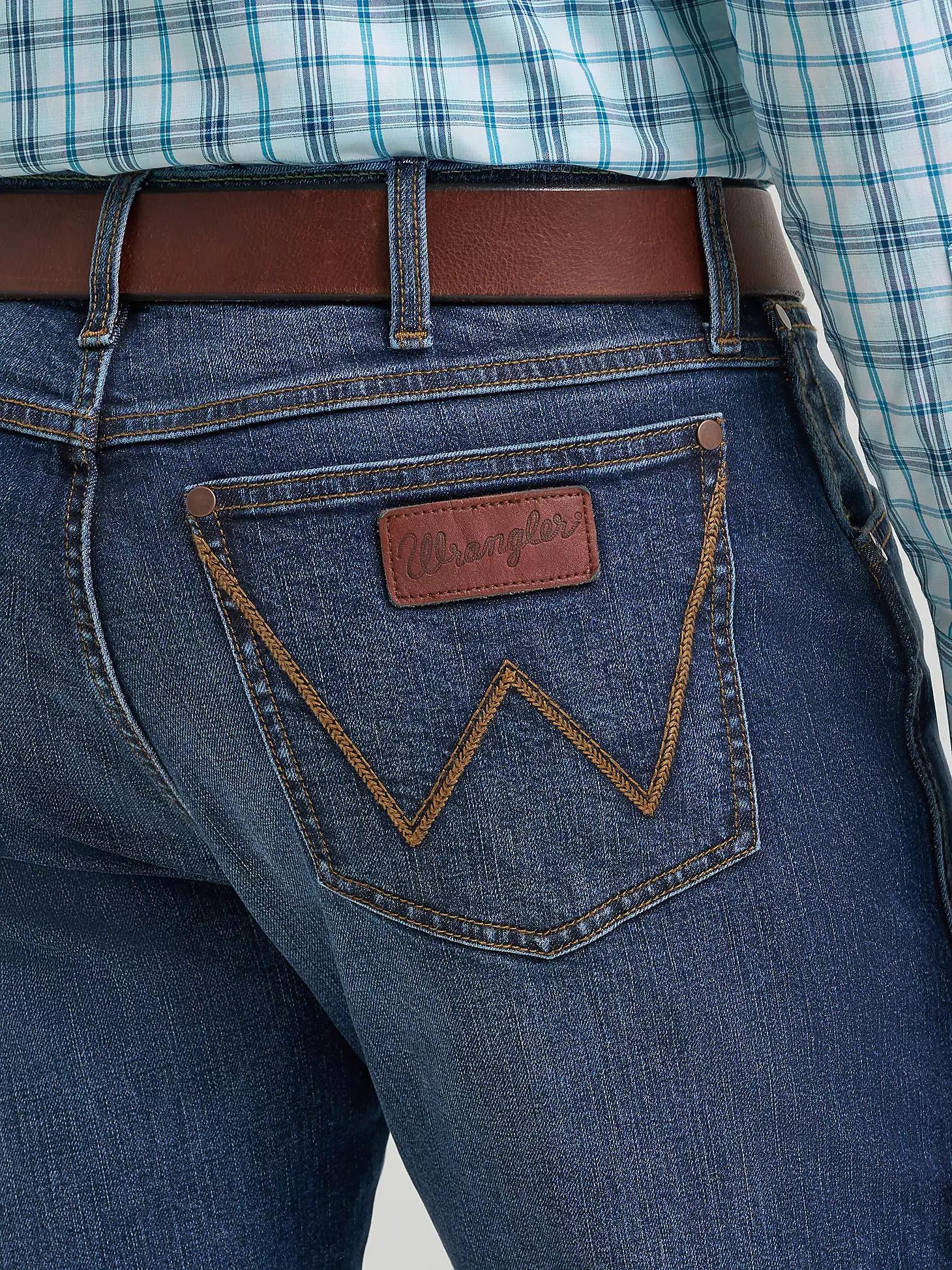 Men's Wrangler Retro® Slim Fit Straight Leg Jean | Men's JEANS | Wrangler® Product Image