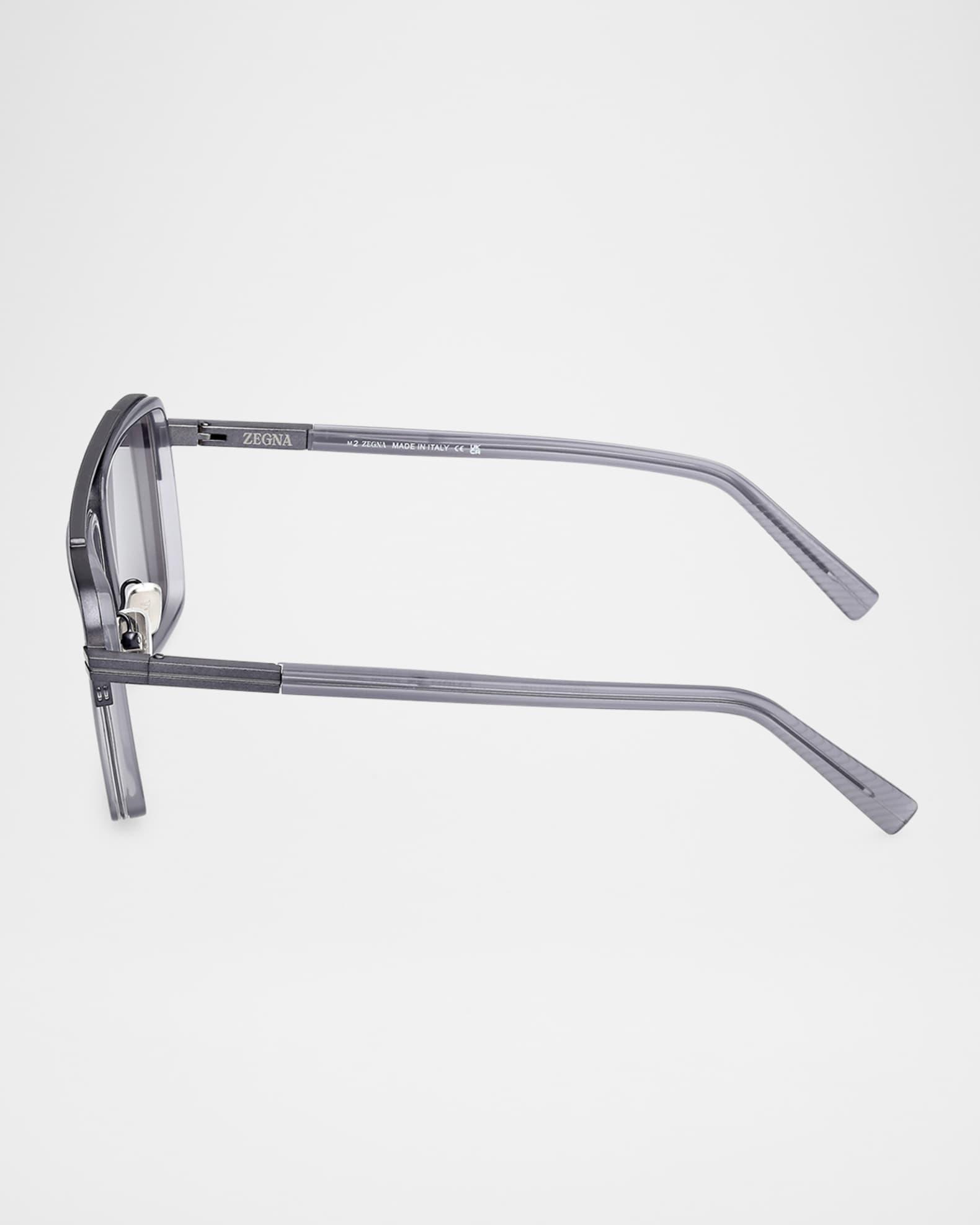 Mens Metal Aviator Sunglasses Product Image