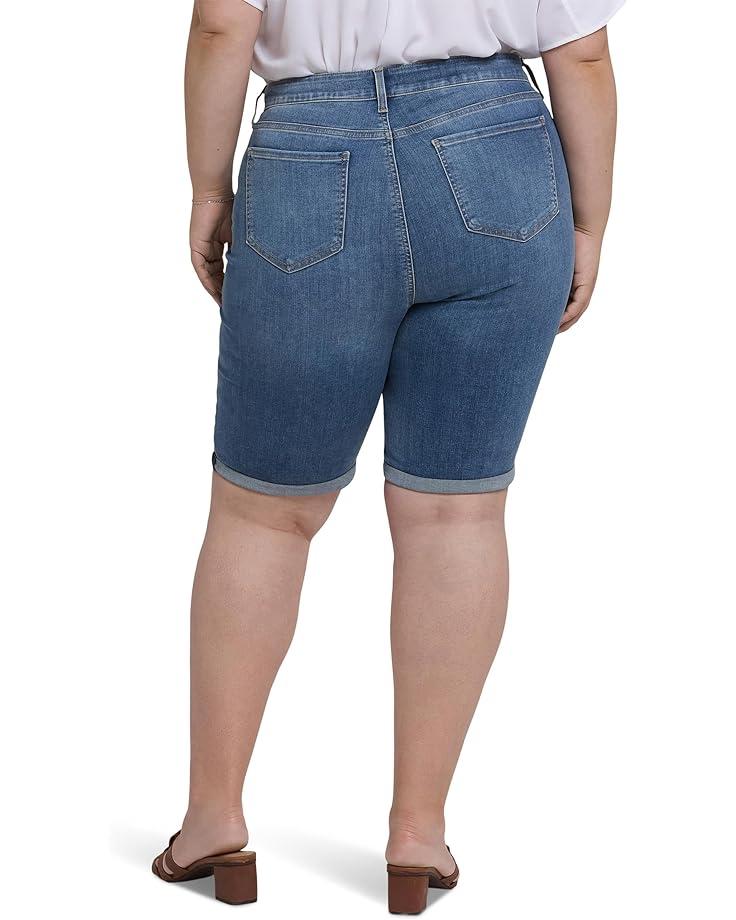 Plus Size Bermuda Shorts in Corfu Product Image