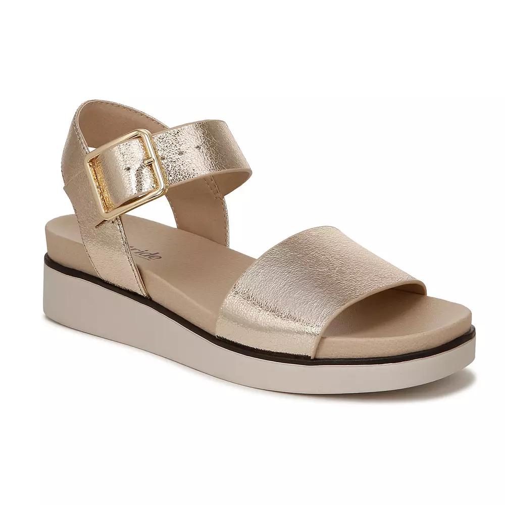 LifeStride Gillian Women's Platform Sandals, Size: 7, Platino Product Image