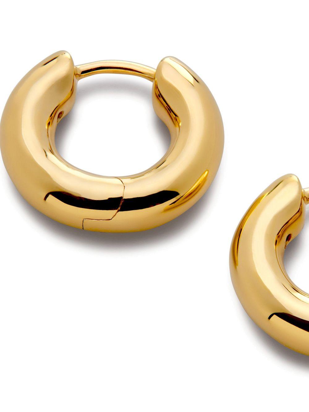 Essential huggie earrings Product Image