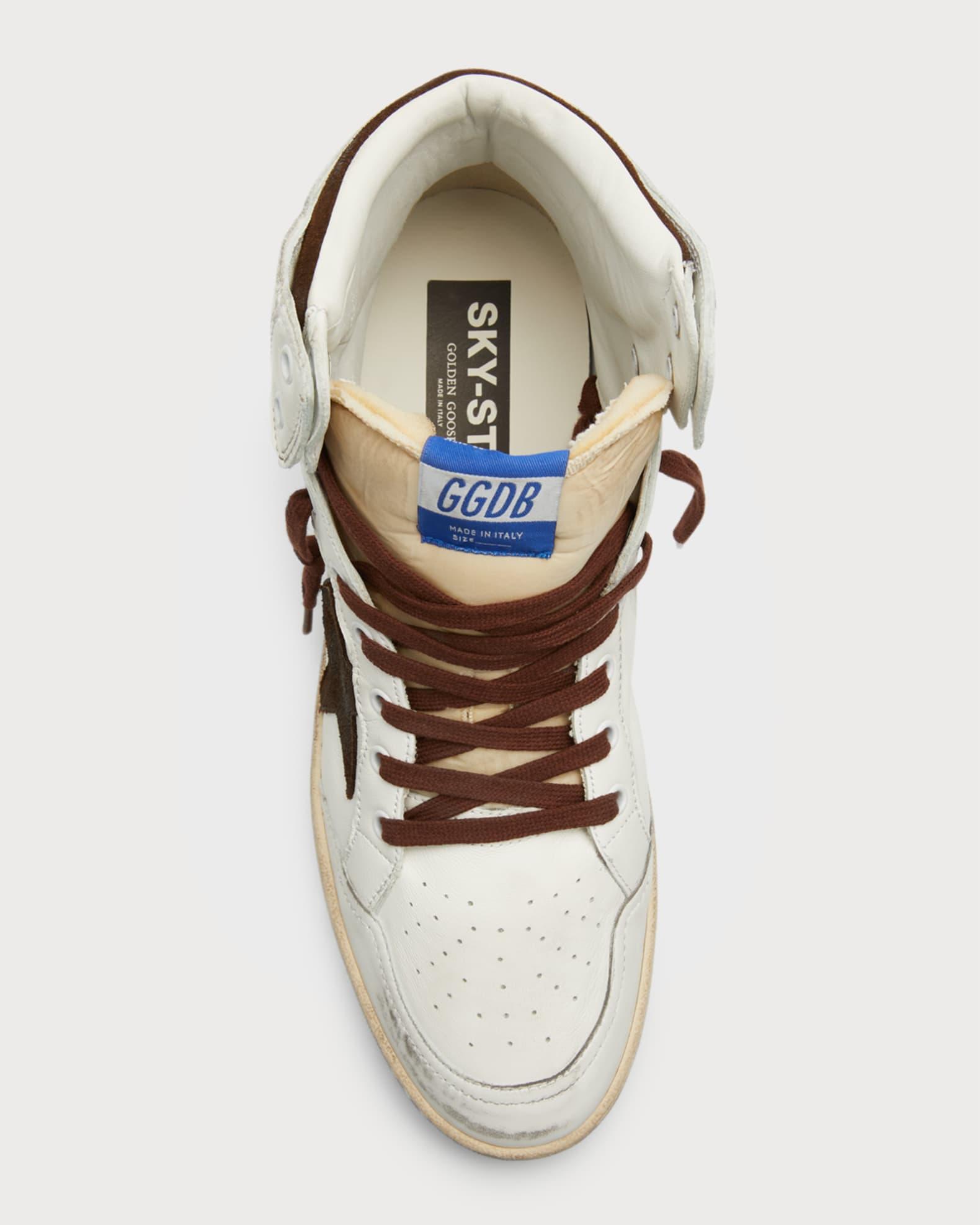 Men's Sky-Star Leather High-Top Sneakers Product Image