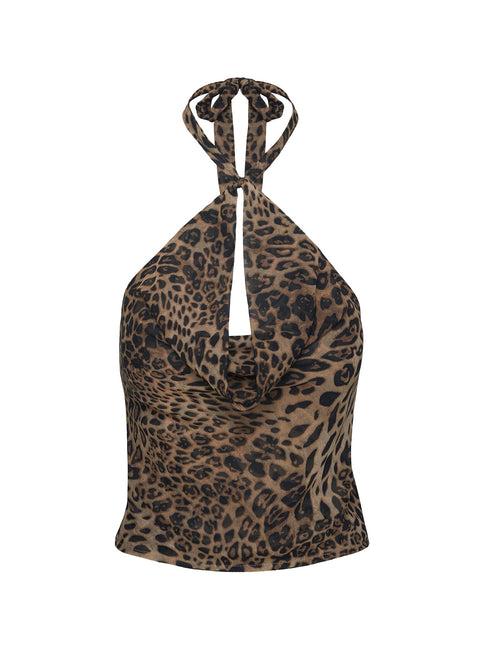 Eleganza Top Leopard Product Image