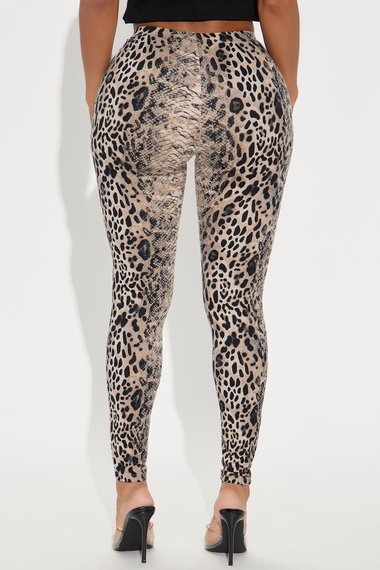 Hard To Catch Legging - Taupe/combo Product Image