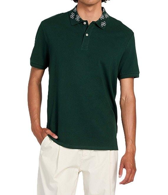 Guess Short Sleeve Polo Shirt Product Image