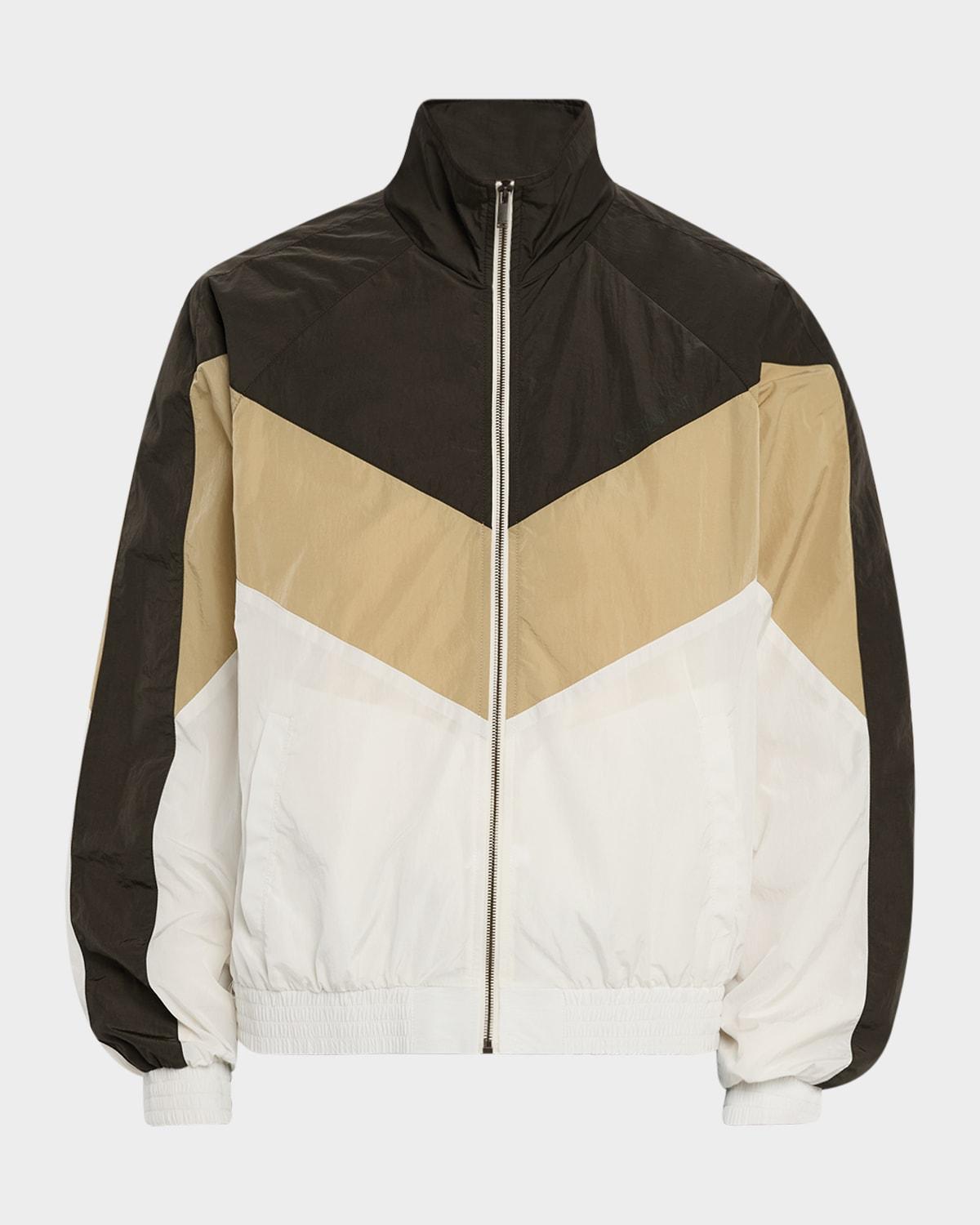 Men's Colorblock Nylon Jacket Product Image
